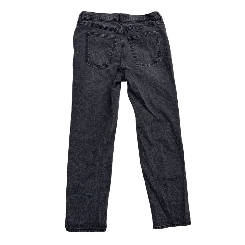 Universal Thread High Rise 90s Straight Leg Jeans Washed Black Size 12R 33x30 - Picture 3 of 8